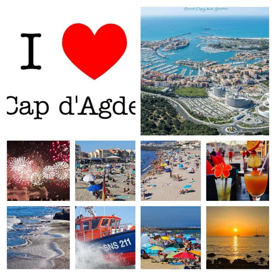 Studio Chaleureux Au Cap D'Agde Ngoại thất bức ảnh